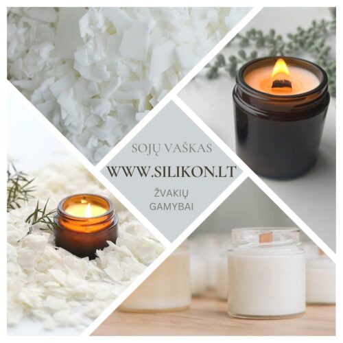 sojų vaškas žvakių gamybai