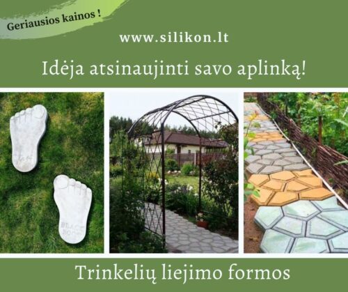 Formos betonui, sodo takeliams